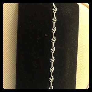 Bracelet with hearts